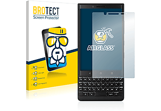 BROTECT Airglass Panzerglasfolie Displayschutz(für BlackBerry Key2 (Dual Sim))