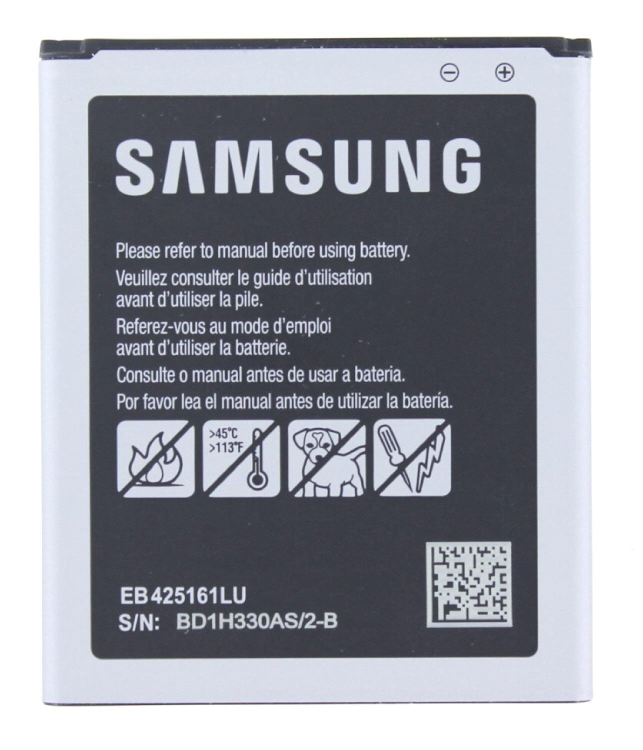 Akku Samsung Volt, 3.8 Handy-/Smartphoneakku, GT-S7562 1500 für Original mAh SAMSUNG Li-Ion