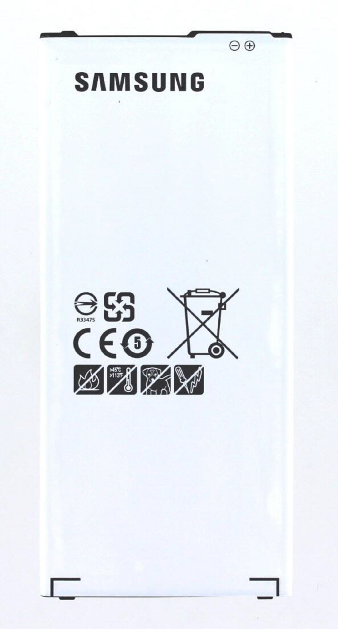Handy-/Smartphoneakku, Original Samsung Li-Ion, Volt, 3.85 mAh für Li-Ion Akku 2900 EB-BA510ABE SAMSUNG