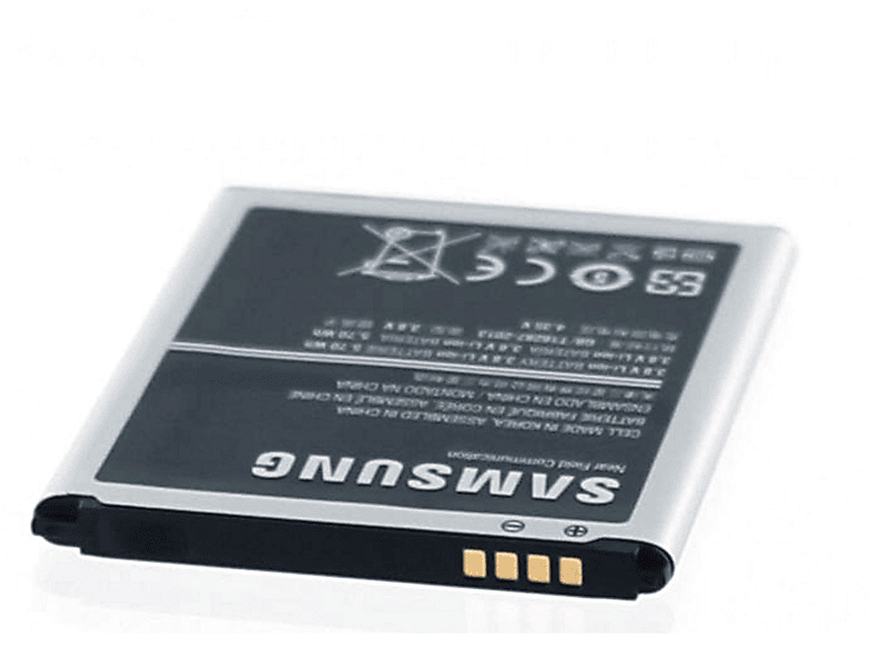 Handy-/Smartphoneakku, Mini für Volt, I8190 1500 Galaxy Akku Original Samsung Li-Ion, Li-Ion SAMSUNG mAh S3 3.8