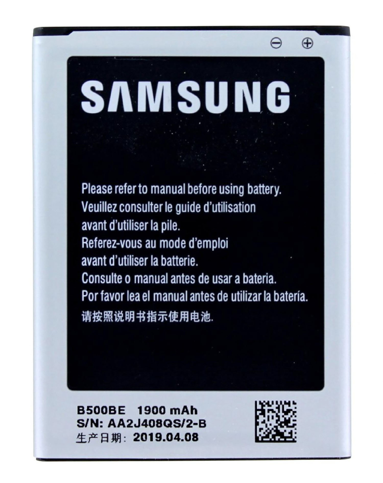 SAMSUNG Original Akku Samsung EB-B500BEB für 1900 Li-Ion, Handy-/Smartphoneakku, mAh Li-Ion Volt, 3.8