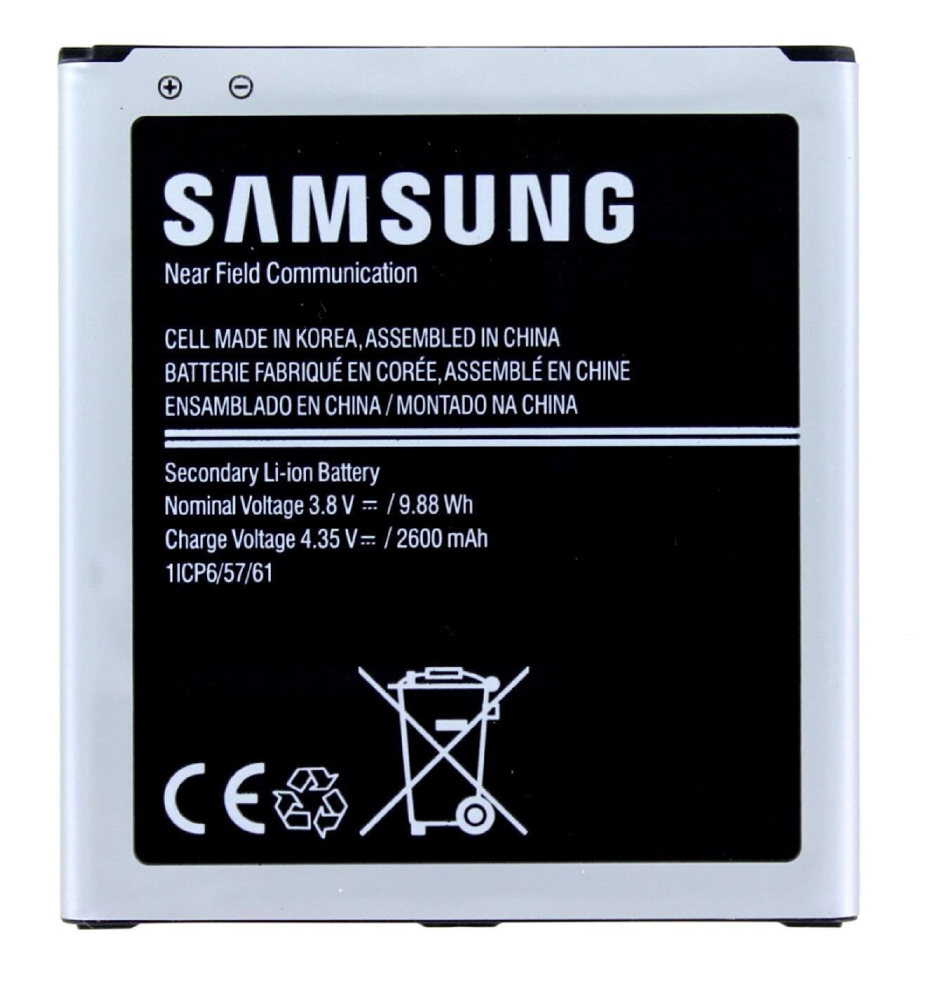 Akku Handy-/Smartphoneakku, EB-BG531BBE SAMSUNG 2600 3.8 für Li-Ion Li-Ion, Samsung Volt, mAh Original