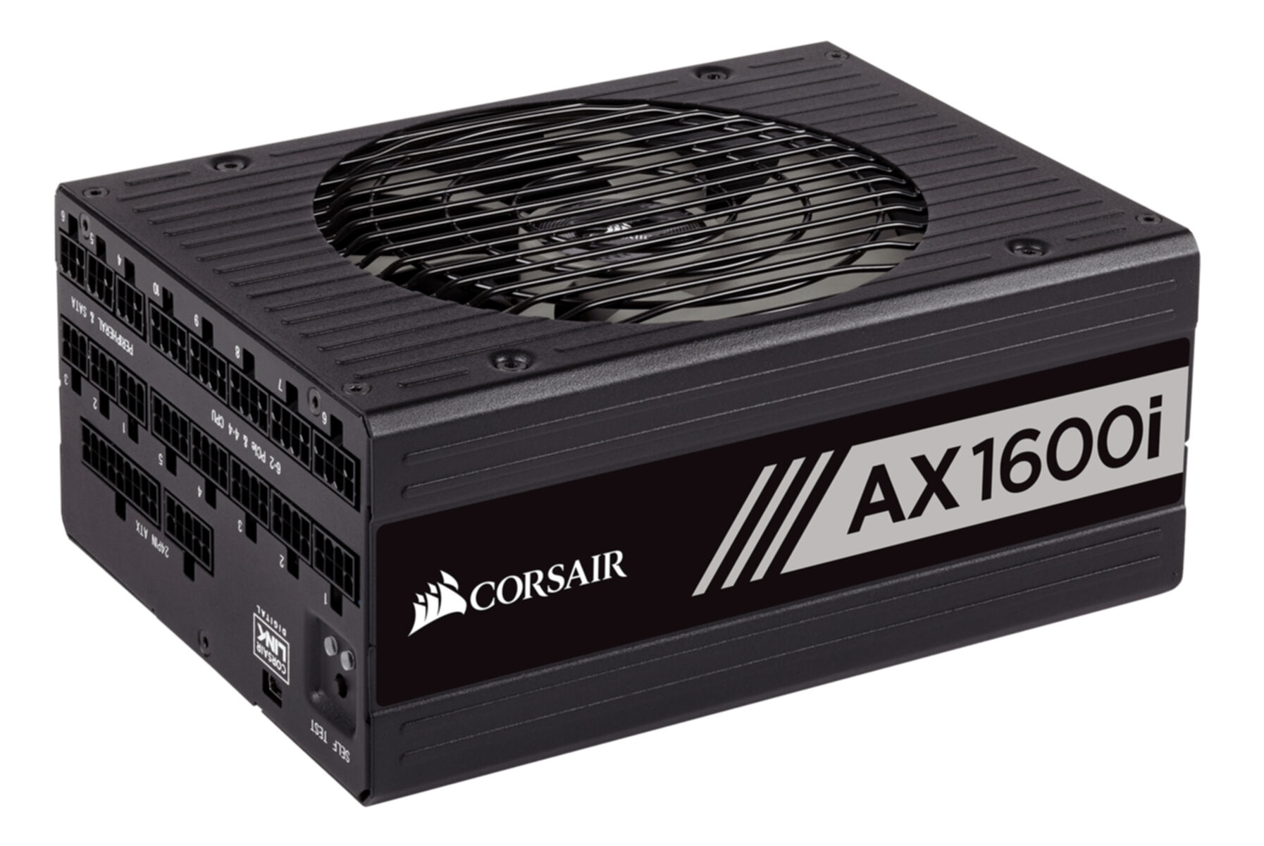 Unidades de fuentes de alimentación - Fuente Alimentación Corsair Prof. Titanium Series Ax1600I 80 CORSAIR, Negro