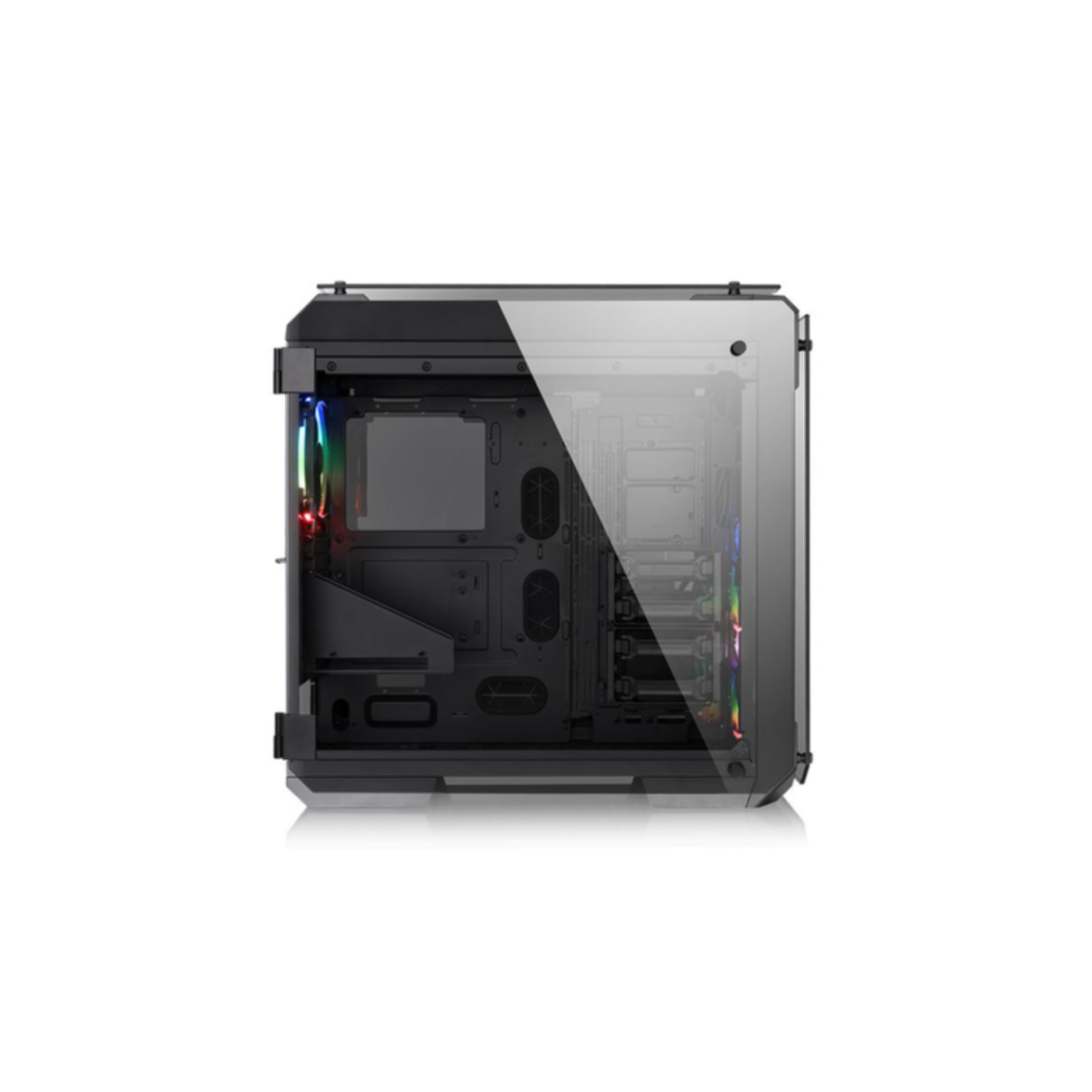 THERMALTAKE View Gehäuse, 71 Edition PC RGB Glass Tempered schwarz