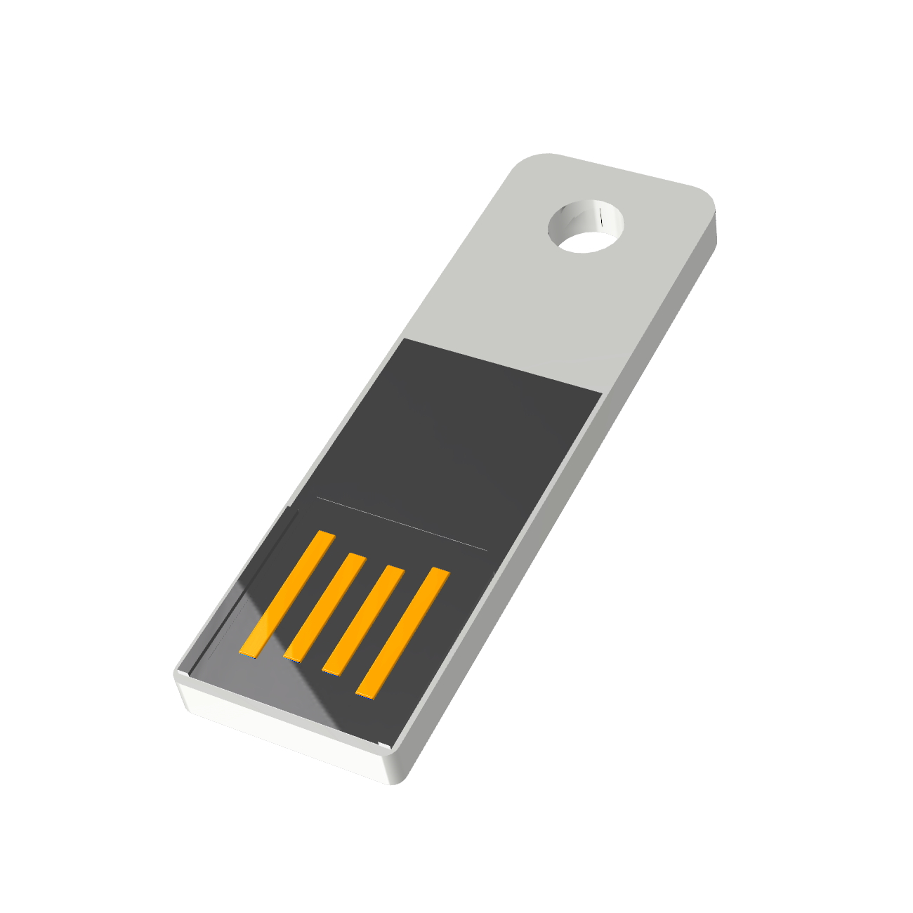 (Weiß, 8 Slim GB) GERMANY USB ® Mini USB-Stick