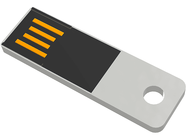 USB GERMANY ® Mini Slim USBStick (Weiß, 8 GB) SATURN