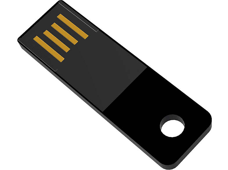 GERMANY Slim USB GB) USB-Stick 2 ® Mini (Schwarz,