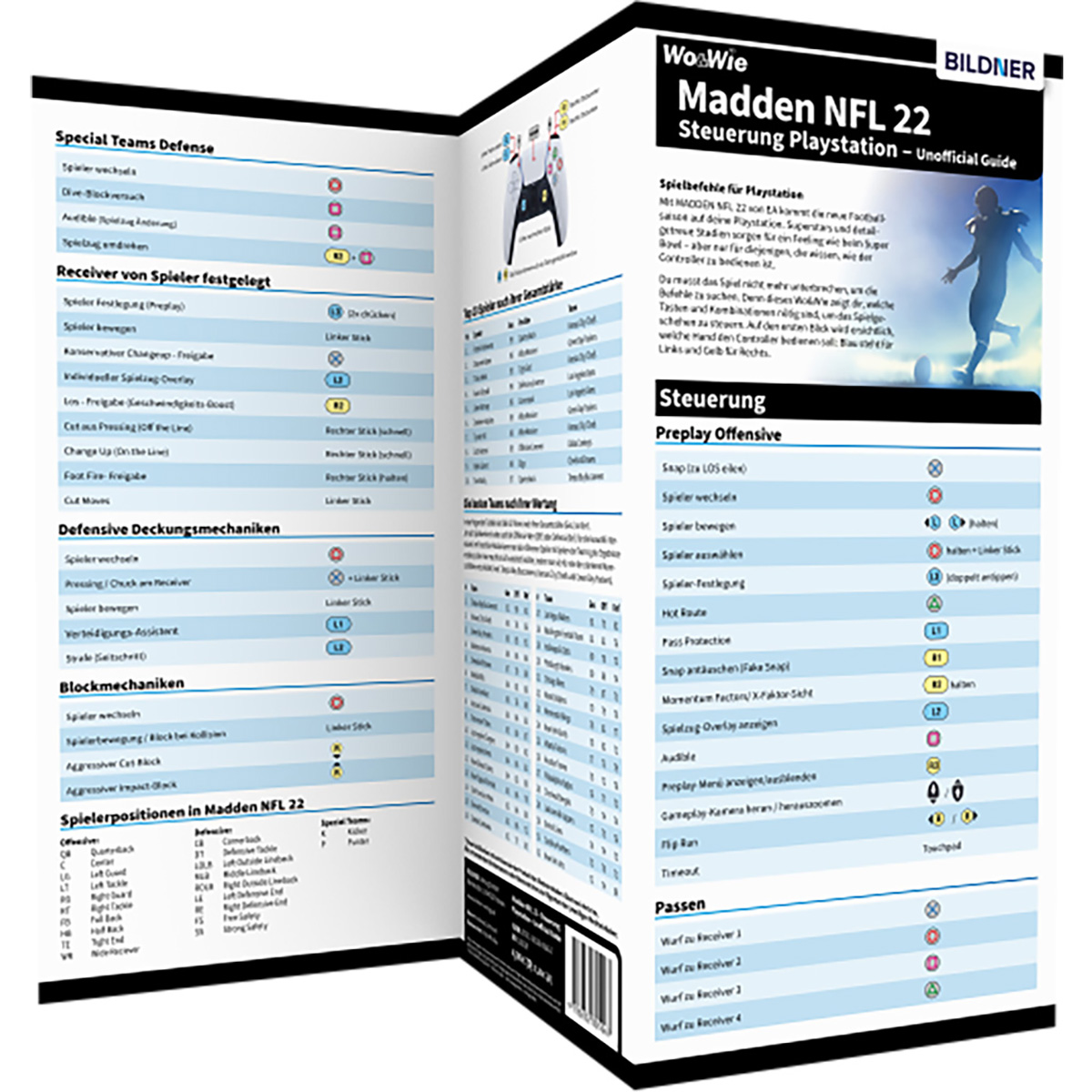 MADDEN Guide - - NFL Playstation Steuerung 22 Unofficial