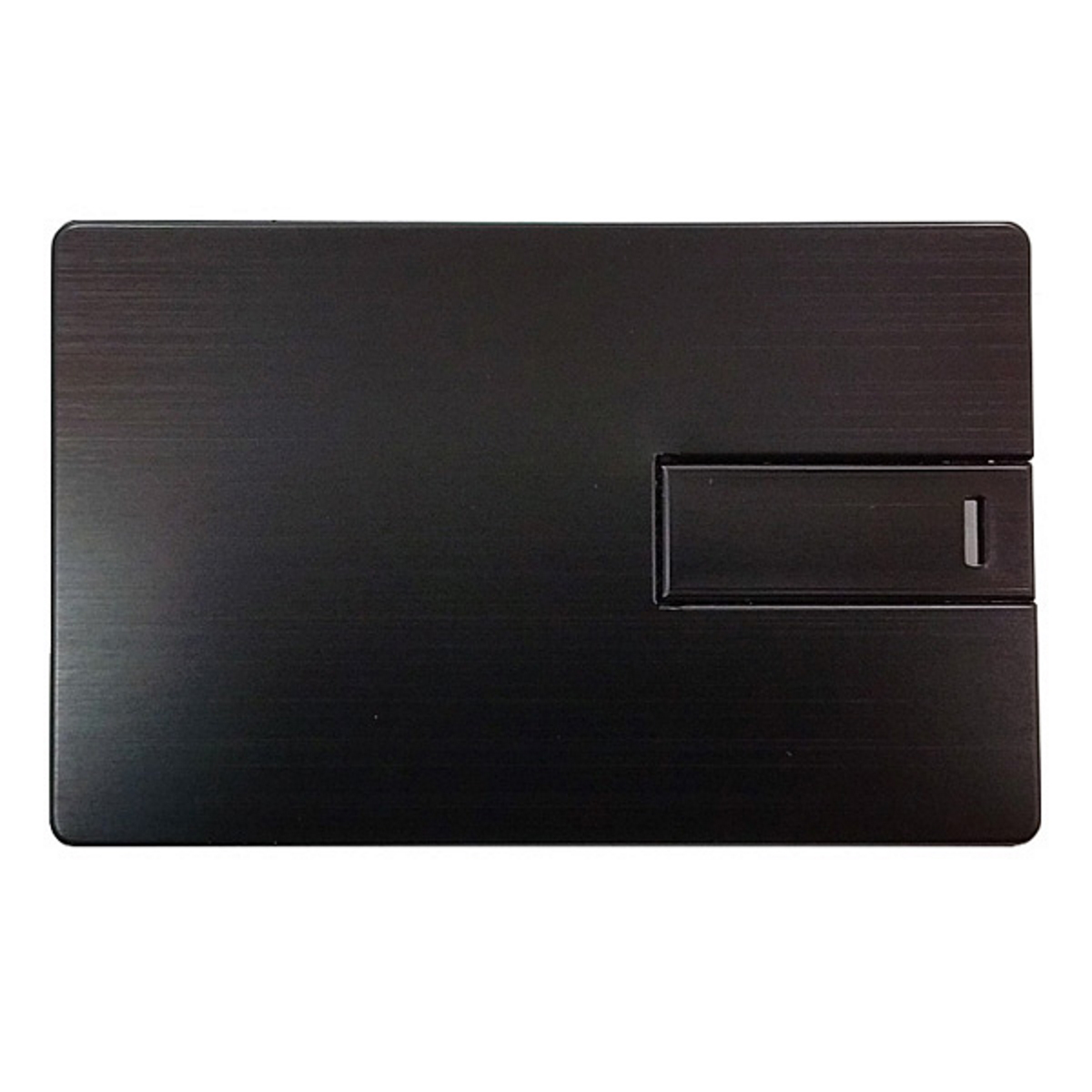 USB GERMANY ® Metall-Kreditkarte USB-Stick (Schwarz, 128 GB)