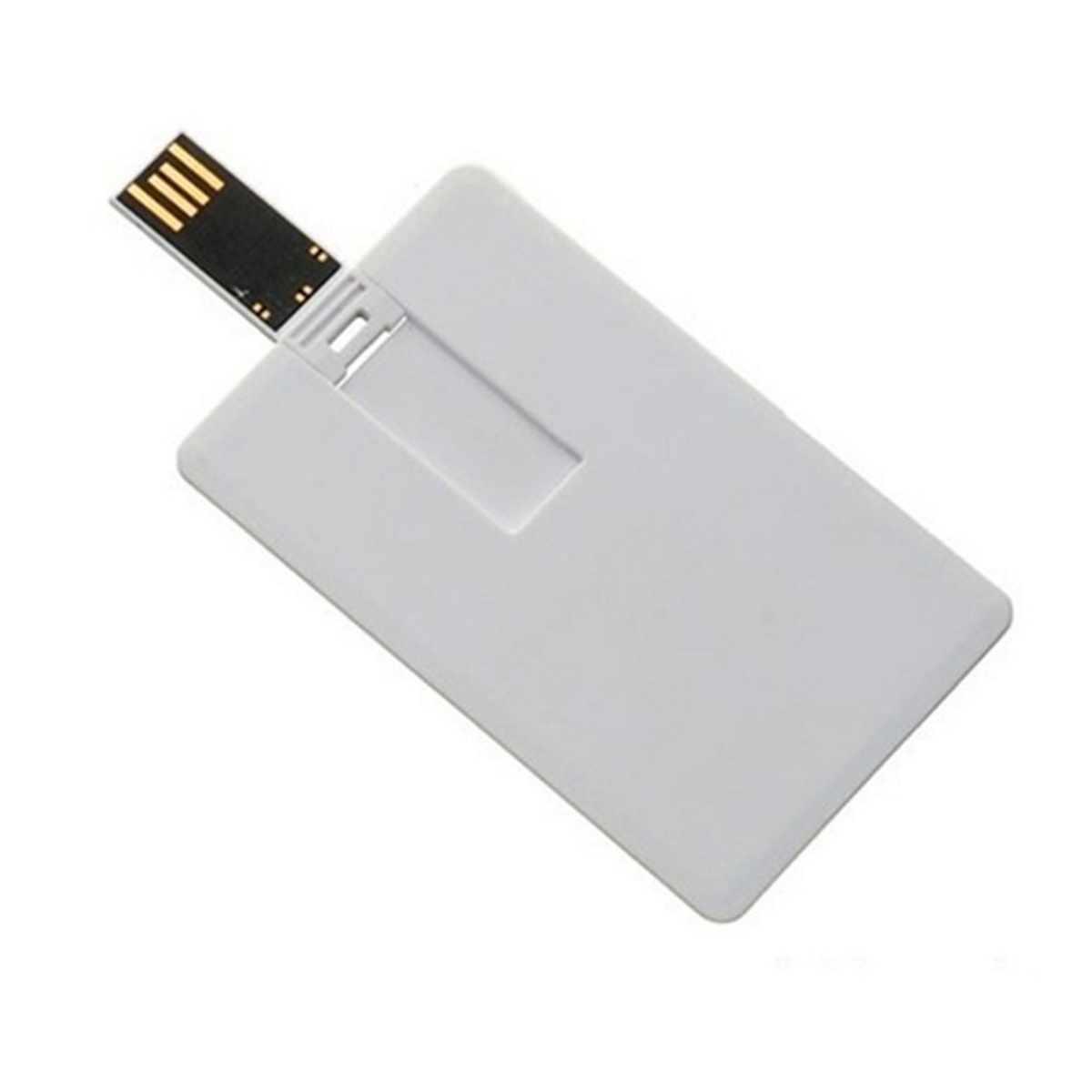 USB GERMANY ® Kreditkarte USB-Stick (Weiss, 4 GB)