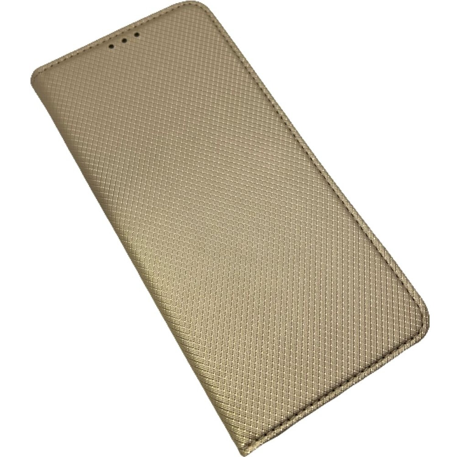 Gold COFI Bookcover, Tasche, Samsung, Galaxy Buch A82 (A826S),