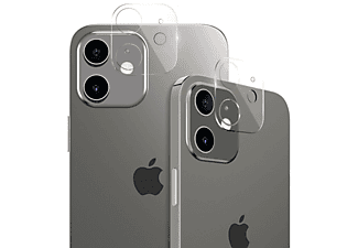 CASEONLINE Kamera Schutzglas(für Apple iPhone 12)