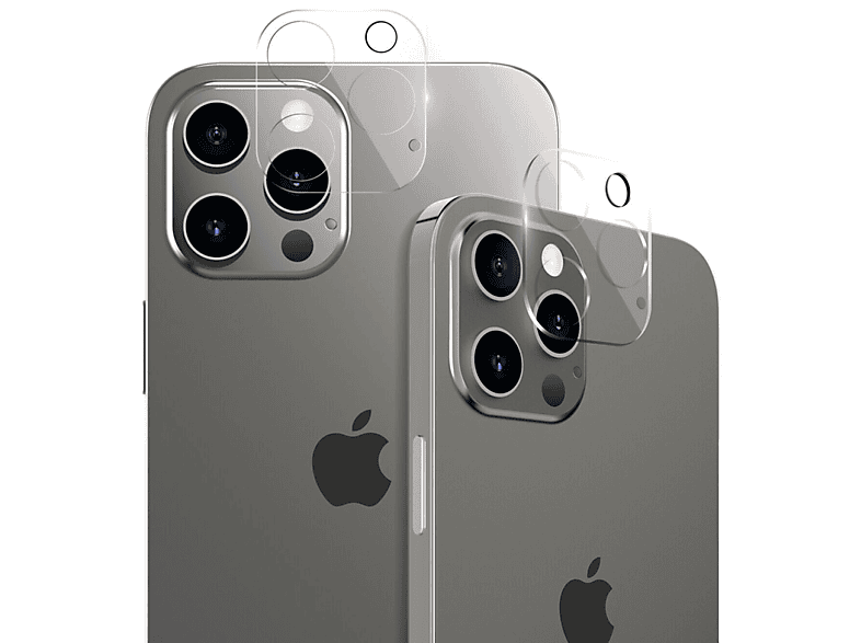 CASEONLINE Max) Apple 12 Pro Kamera iPhone Schutzglas(für