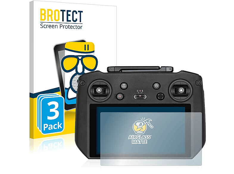 BROTECT 3x RC DJI matte Airglass Schutzfolie(für Pro)