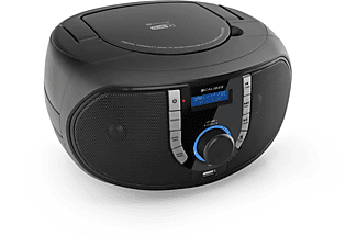 CALIBER HBC433DAB-BT DAB+ Radio mit CD, bluetooth technologie und USB, DAB+, Bluetooth, Schwarz