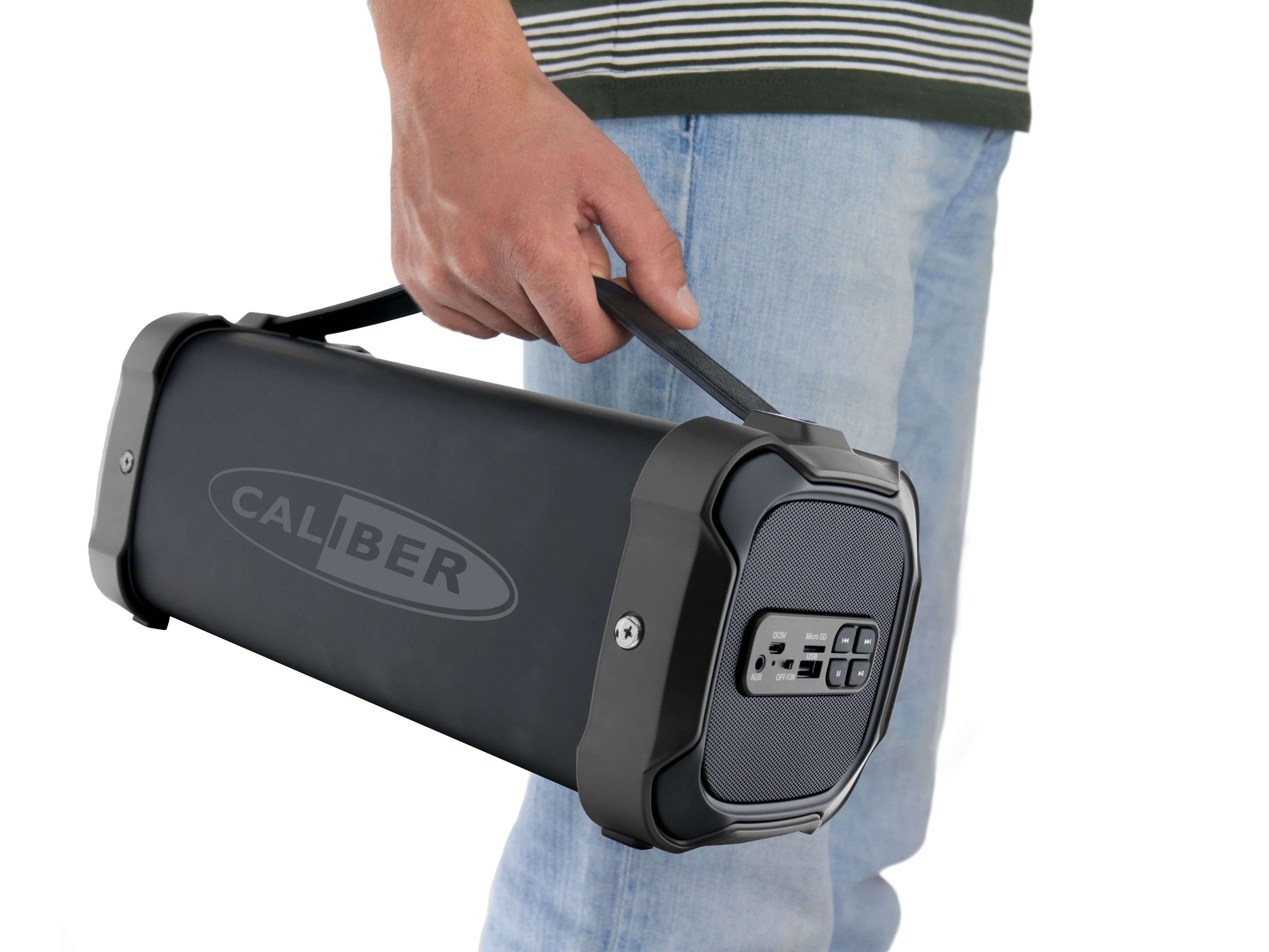CALIBER Schwarz HPG525BT Bluetooth Lautsprecher,