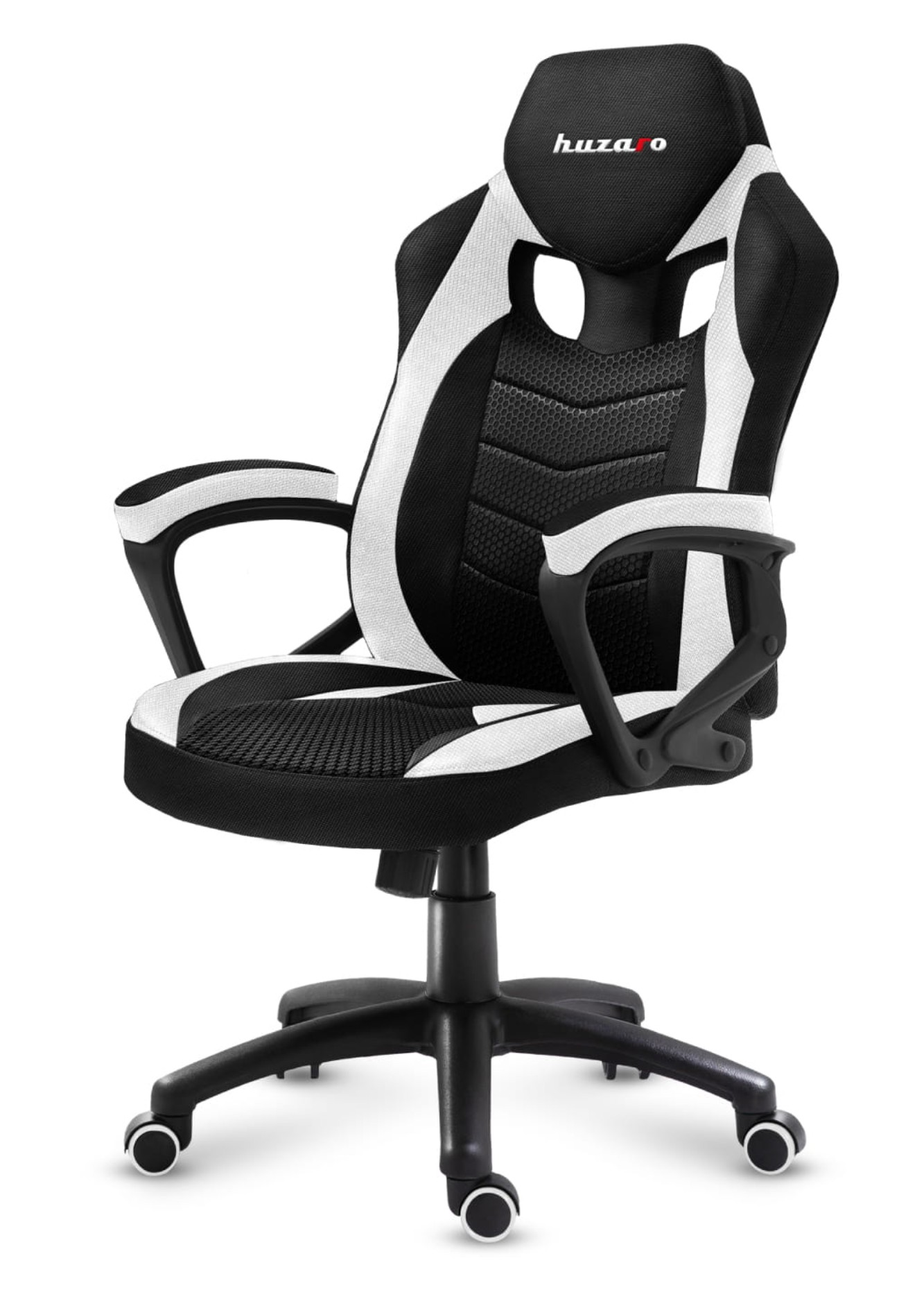 / FORCE HUZARO 2.5 Stuhl, schwarz weiß Gaming