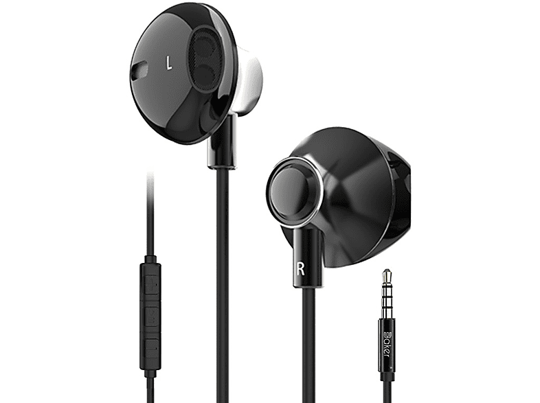 In-Ear-Kopfhörer Mit Mikro – Kabellos? Nö, Aber Mit Super Sound Und Praktischer Bedientaste! Perfekt Für Unterwegs.