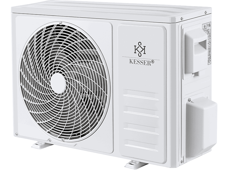 KESSER 22048 Klimaanlage Split Klimagerät weiß Energieeffizienzklasse: A++, Max. Raumgröße: 420 m²