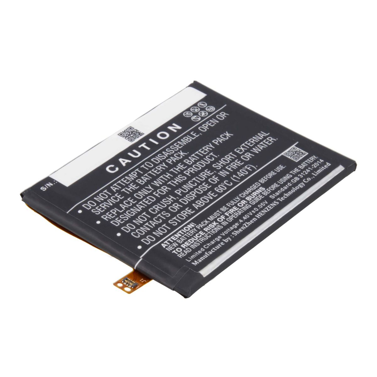 mit HE351 2900mAh kompatibel Akku AKKU-KING Volt, Nokia 3.85 Li-Polymer Handy-Akku,