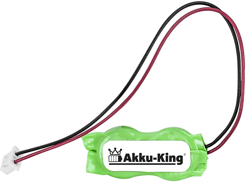 AKKU-KING Akku 20mAh MC3100 2.4 Volt, Geräte-Akku, Ni-MH mit kompatibel Symbol