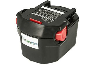 AKKU-KING Akku kompatibel mit AEG B1214G Ni-MH Werkzeug-Akku, 12.0 Volt, 2100mAh