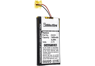 AKKU-KING Akku kompatibel mit Archos Li-Ion Geräte-Akku, 3.7 Volt, 1400mAh