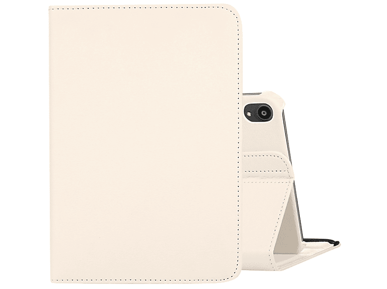 Tablethülle Kunststoff, Apple Bookcover DESIGN für Schutzhülle KÖNIG Weiß