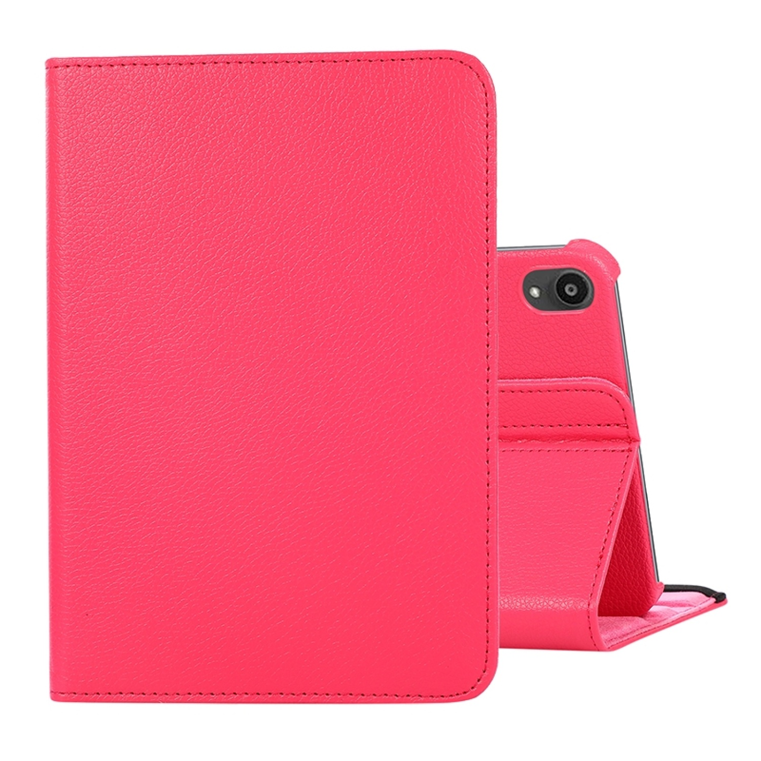 KÖNIG DESIGN Schutzhülle Bookcover Tablethülle Rosa Kunststoff, Apple für