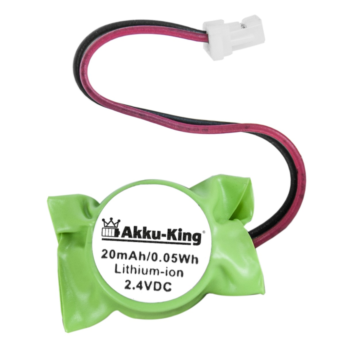 AKKU-KING Akku kompatibel mit Symbol 2.4 Ni-MH WT4000 20mAh Geräte-Akku, Volt