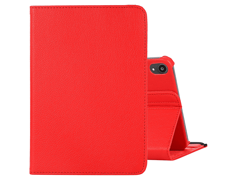 für Rot KÖNIG Kunststoff, DESIGN Apple Bookcover Schutzhülle Tablethülle
