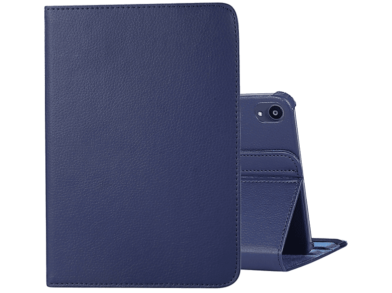 KÖNIG DESIGN Schutzhülle Bookcover Apple Blau Tablethülle für Kunststoff