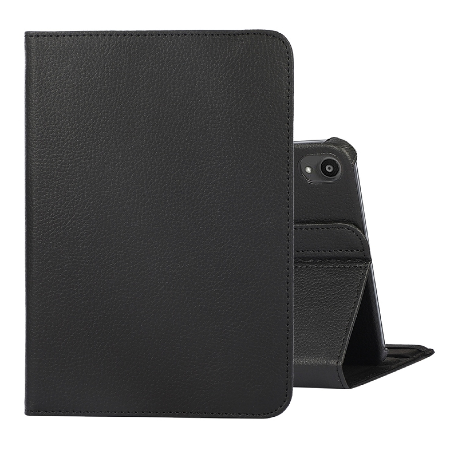 KÖNIG Bookcover Tablethülle DESIGN Kunststoff, Apple Schwarz Schutzhülle für