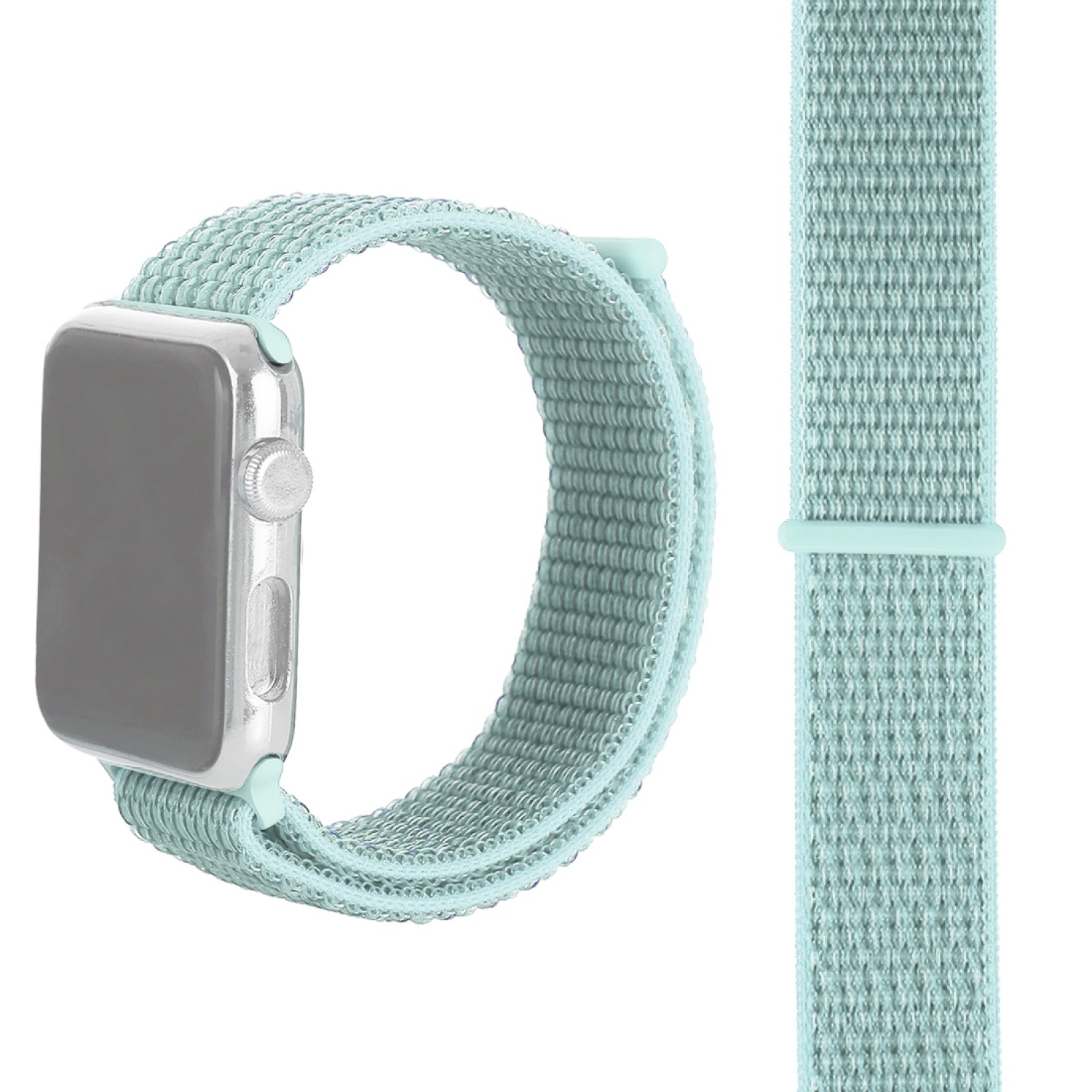 Ersatzarmband, Sportarmband, Watch DESIGN KÖNIG 7 Apple, 45mm, Grau Series