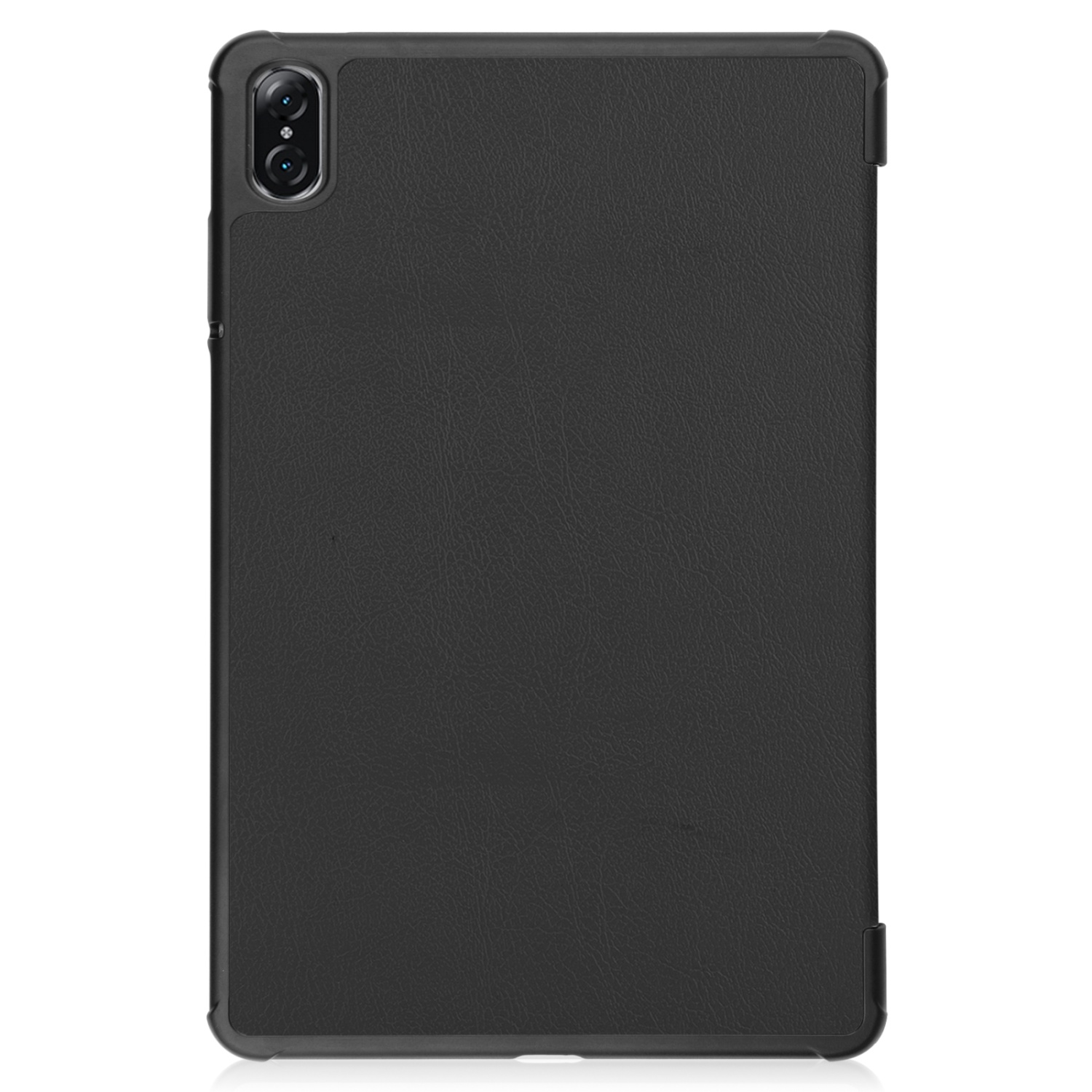 Kunststoff, Schutzhülle Tablethülle Schwarz Bookcover DESIGN KÖNIG für Huawei