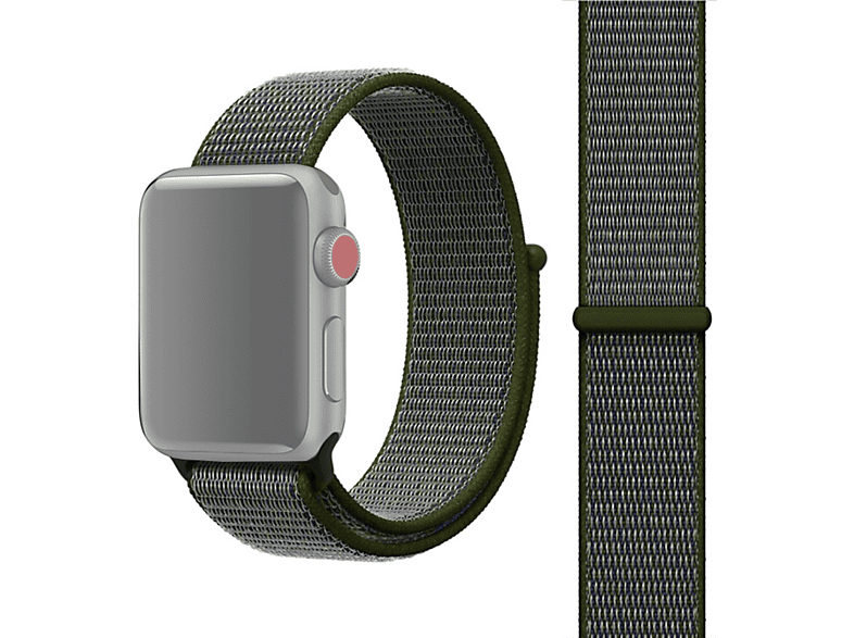 KÖNIG DESIGN Sportarmband, Ersatzarmband, Apple, Watch Series 7 45mm, Grün