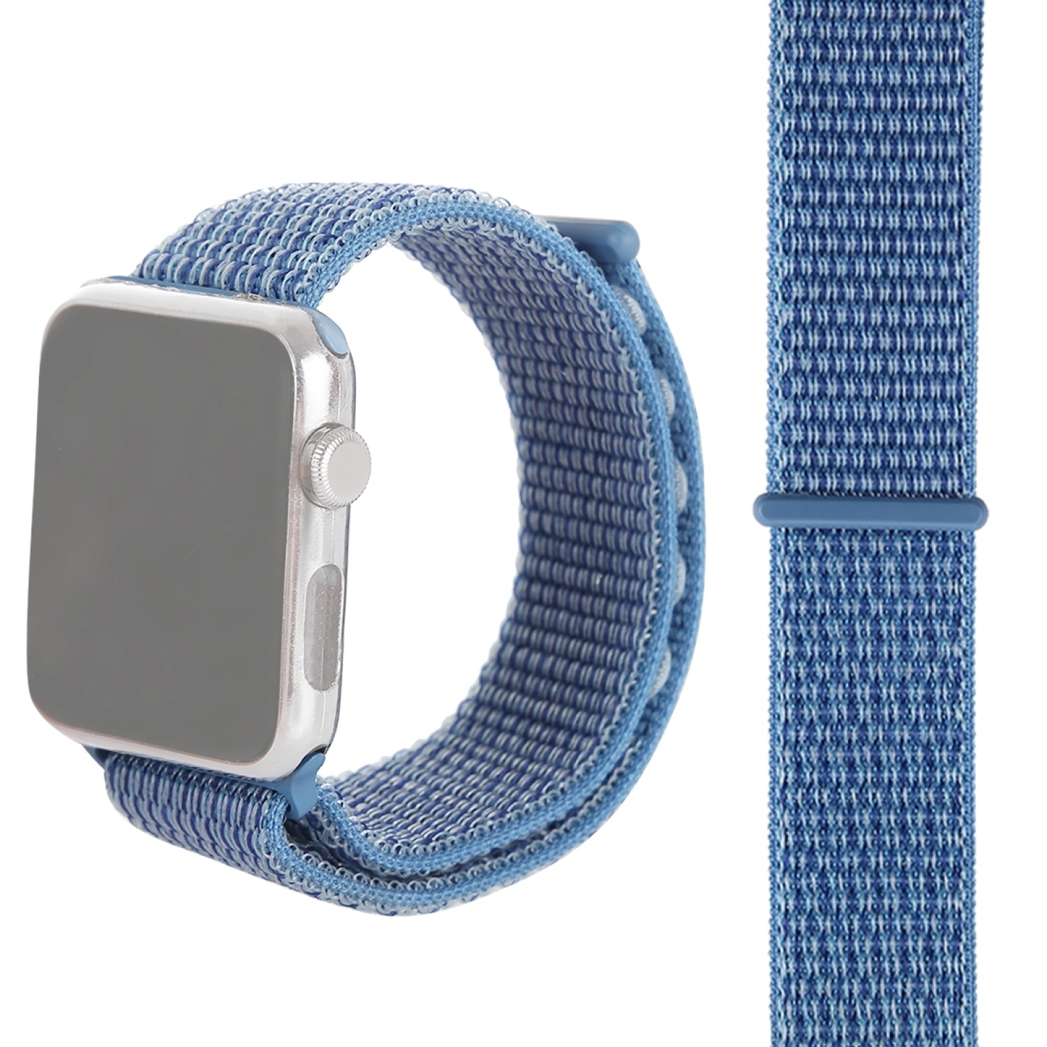 KÖNIG DESIGN Sportarmband, Ersatzarmband, Apple, 45mm, Series 7 Blau Watch