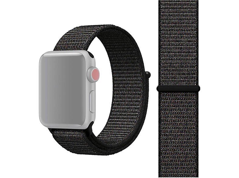 Sportarmband, 7 Watch Ersatzarmband, Apple, Schwarz Series 45mm, DESIGN KÖNIG