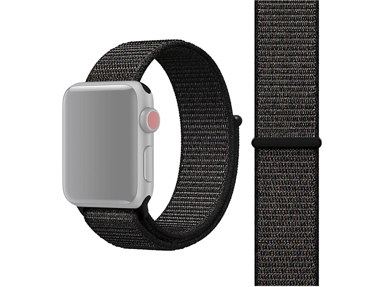 KÖNIG DESIGN Schwarz 45mm, 7 Sportarmband, Apple, Ersatzarmband, Watch Series