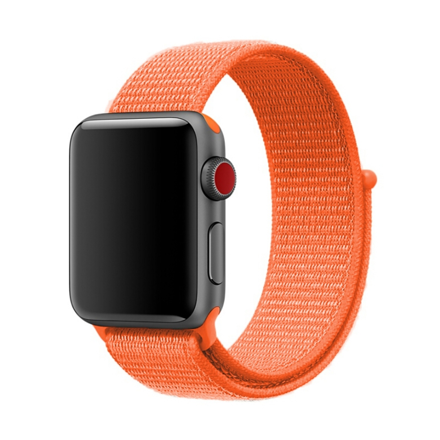 Ersatzarmband, Apple, Watch Series DESIGN Sportarmband, 45mm, KÖNIG Orange 7