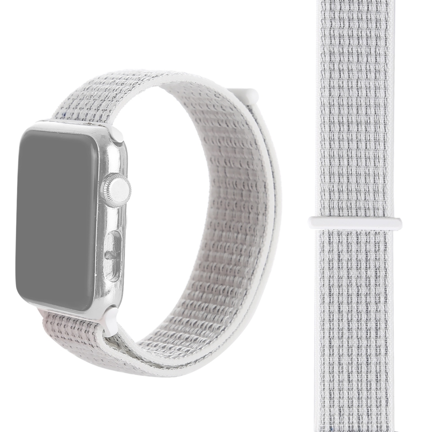 KÖNIG DESIGN Sportarmband, Apple, 45mm, Series Watch Ersatzarmband, Silber 7