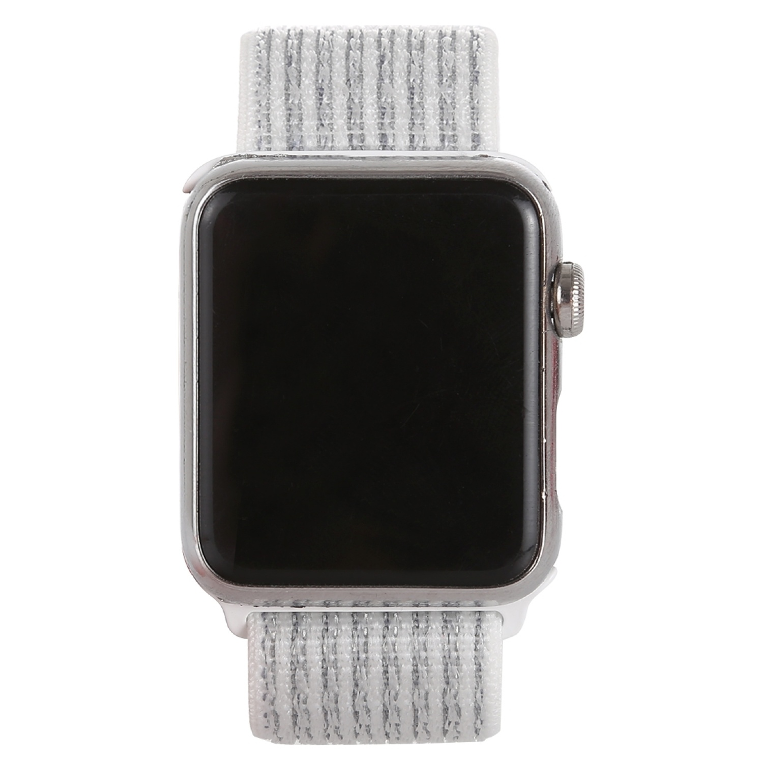 Apple, Sportarmband, 45mm, Series DESIGN 7 Ersatzarmband, KÖNIG Silber Watch