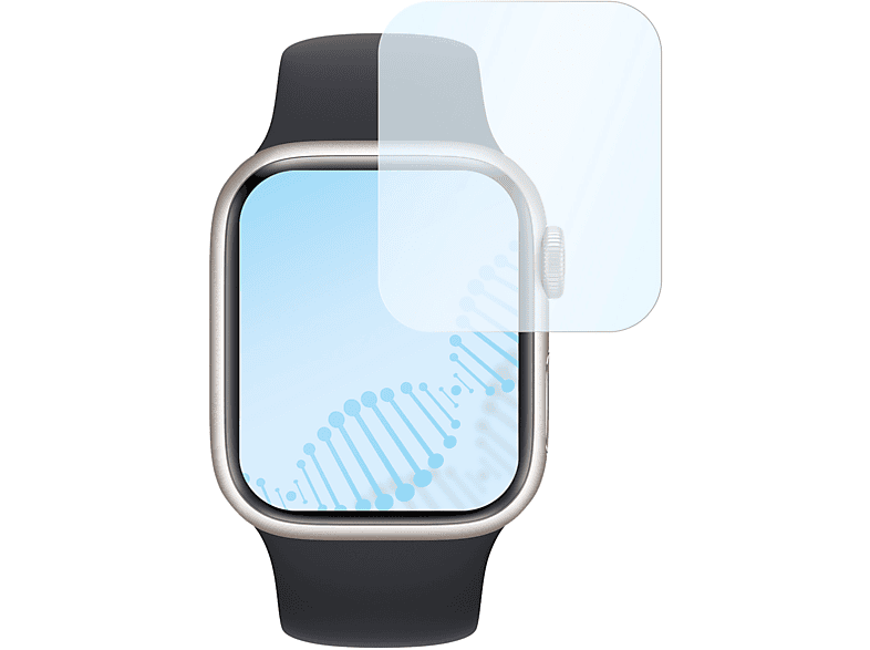 antibakterielle Displayschutz(für Watch Apple 7 mm)) Series Watch SLABO flexible (41mm) 8 Series | (41 Hybridglasfolie