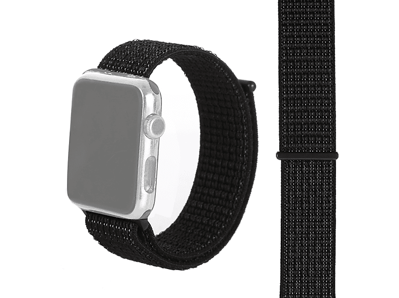 7 Sportarmband, Schwarz Series DESIGN 45mm, KÖNIG Watch Apple, Ersatzarmband,