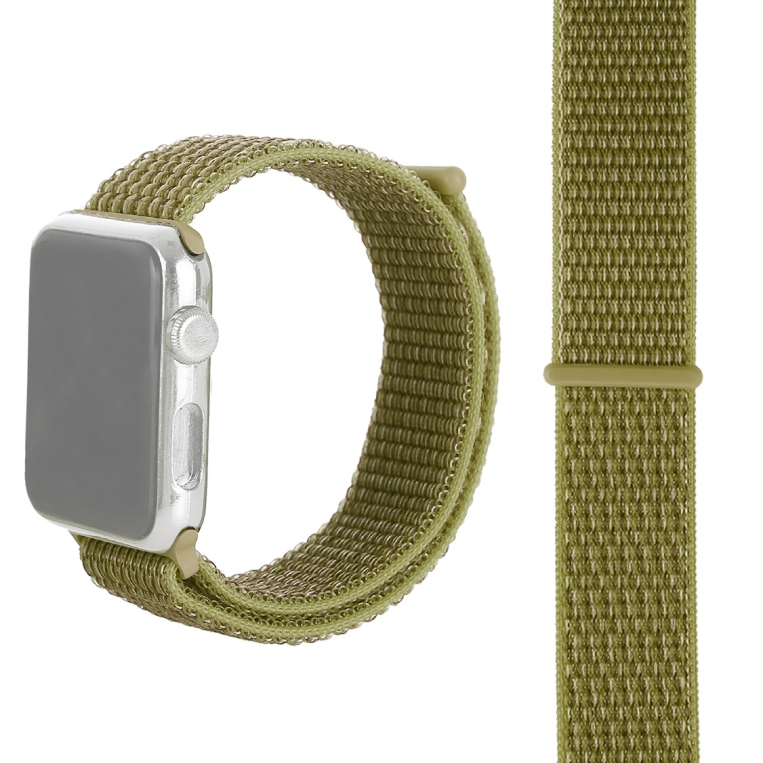Apple, Ersatzarmband, 45mm, Watch Series Grün KÖNIG Sportarmband, DESIGN 7
