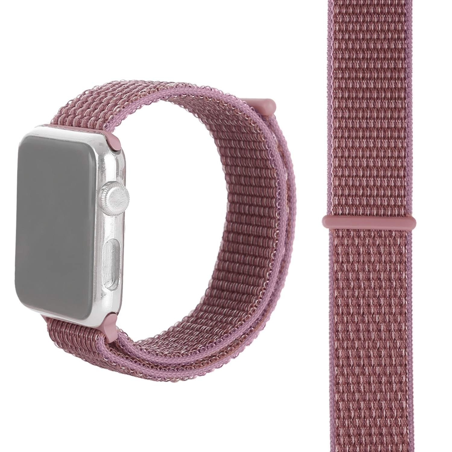 Sportarmband, Series Ersatzarmband, KÖNIG DESIGN 7 Apple, Violett Watch 45mm,