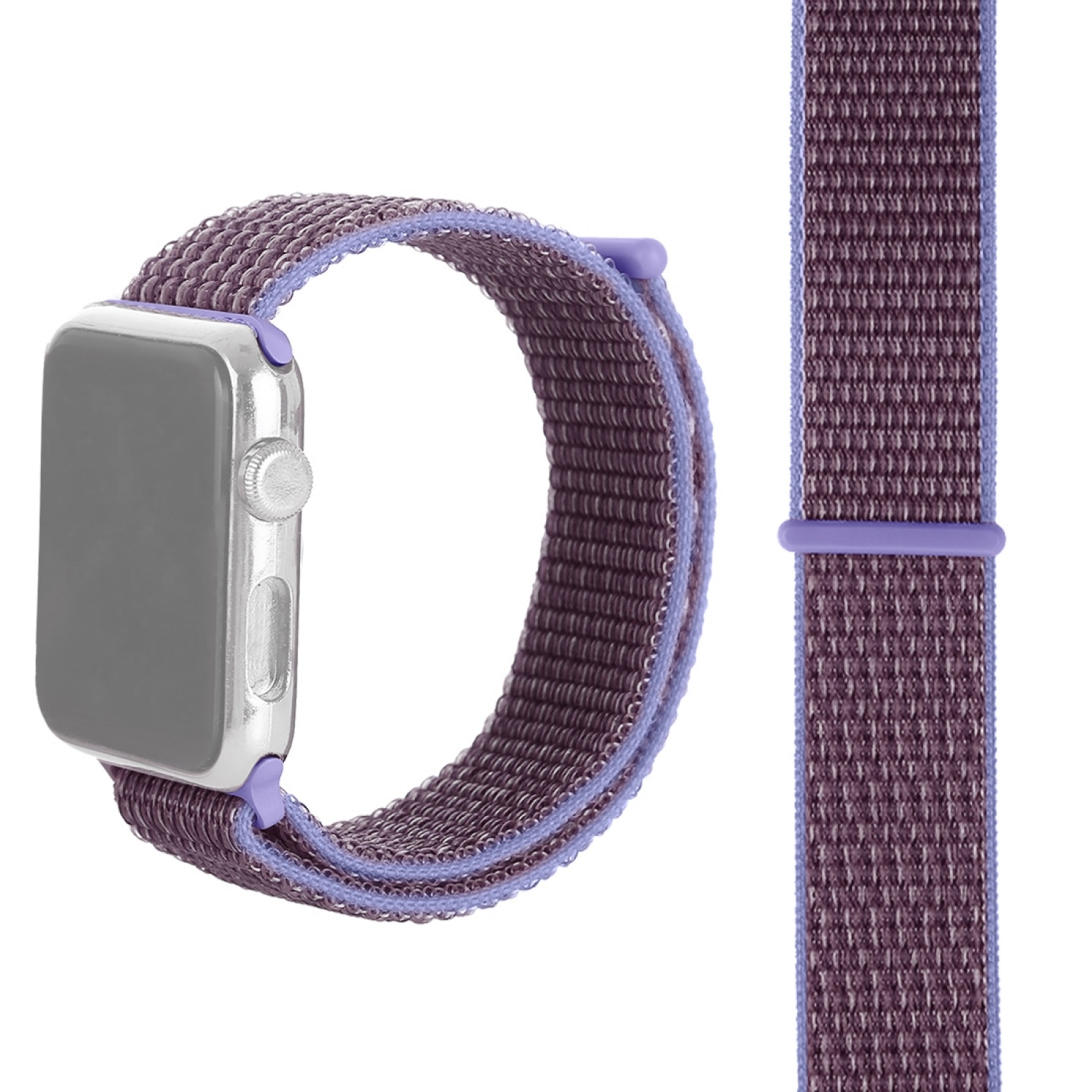 Sportarmband, Apple, 45mm, Violett Series KÖNIG 7 DESIGN Watch Ersatzarmband,