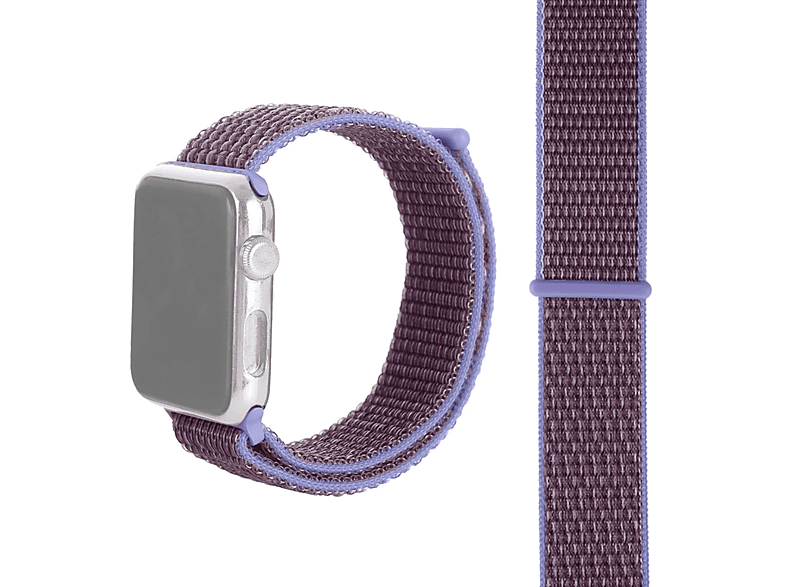 KÖNIG DESIGN Sportarmband, 45mm, Ersatzarmband, Series 7 Watch Apple, Violett