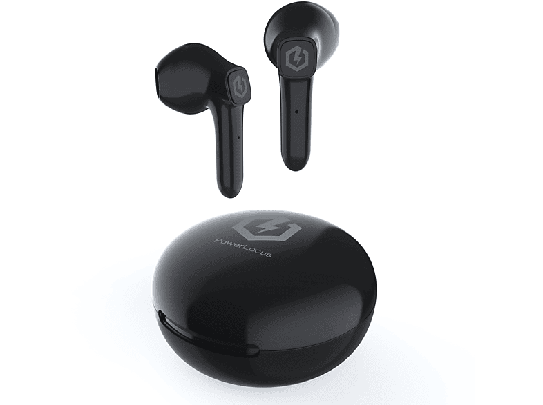 POWERLOCUS PLX4, In-ear Kopfhörer Bluetooth Schwarz