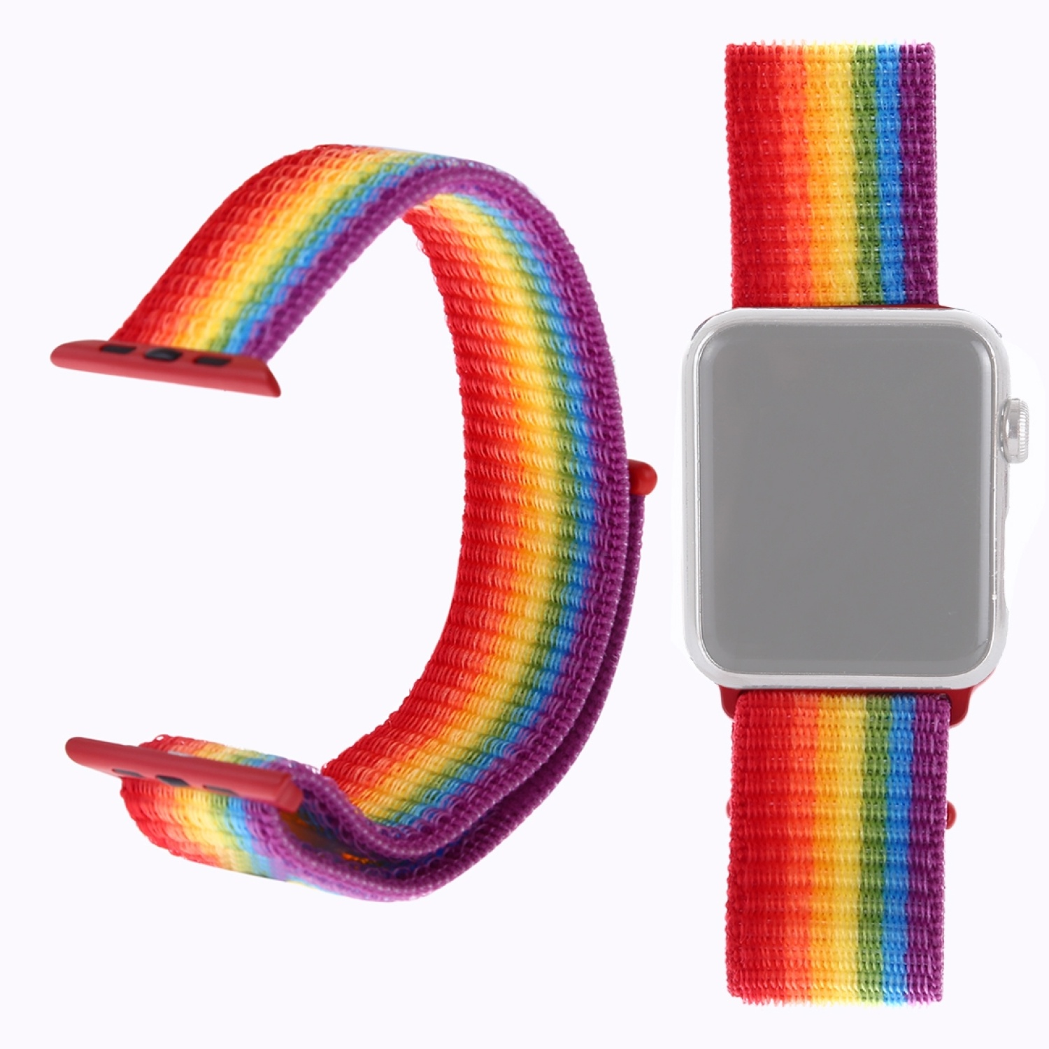 KÖNIG DESIGN Sportarmband, Ersatzarmband, Apple, Watch Series 7 45mm, Mehrfarbig